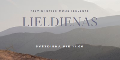 Pievienojieties mums Nodēvēt svētdiena gray modern-simple