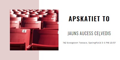 Apskatiet to red modern-simple