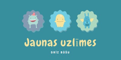 Jaunas uzlīmes būs pieejama drīzumā blue whimsical-color-block