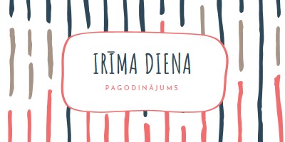 Pagodinājums white whimsical-line