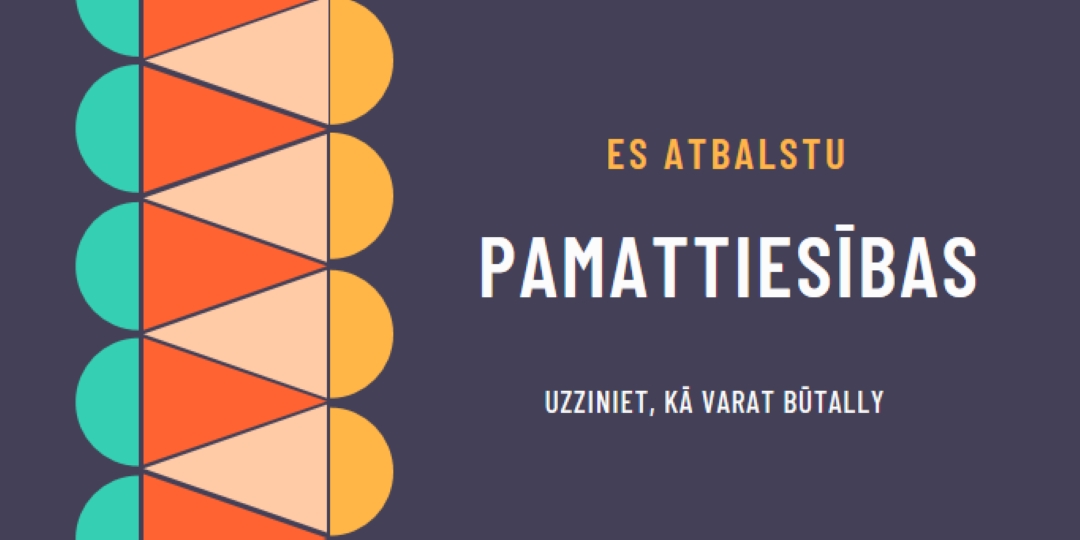 Atbalsta pamatiedzīvotājiem tiesības blue modern-color-block