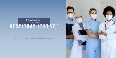 Veselīgs dzīvesveids blue modern-simple