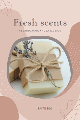 Fresh scents pink organic-boho