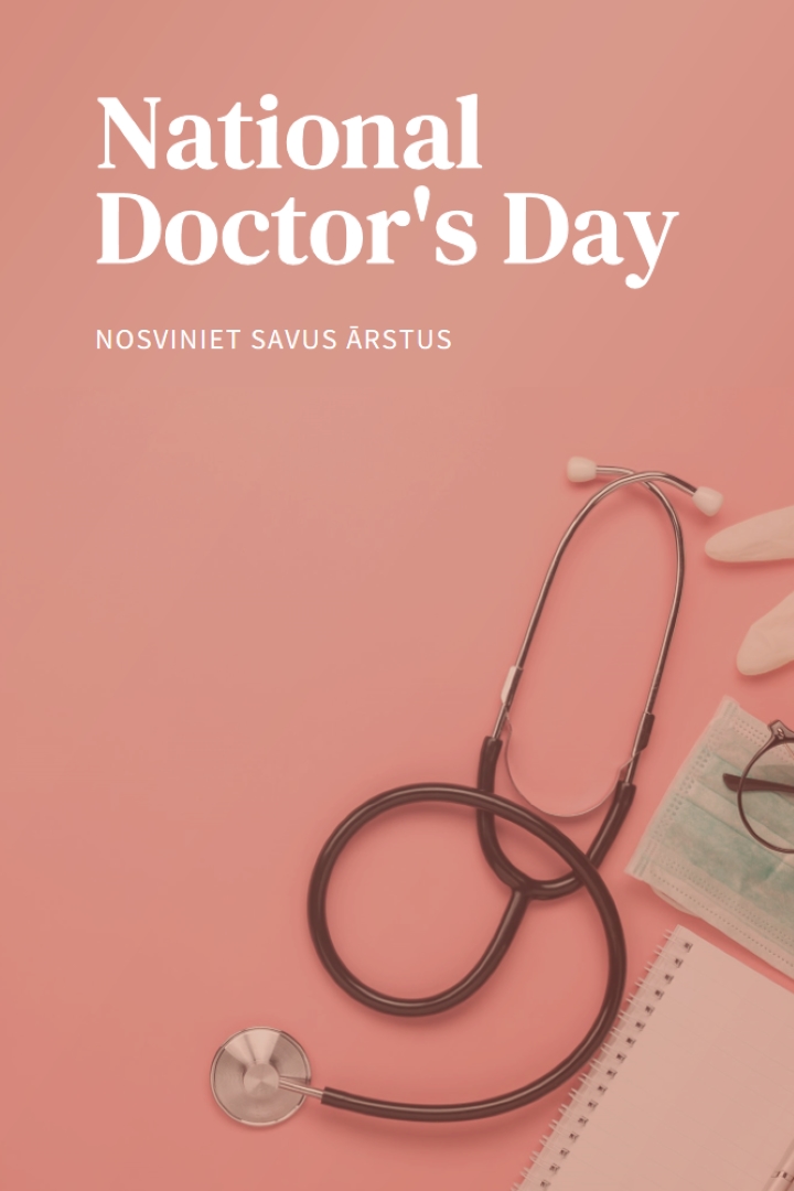 Nosviniet savus ārstus pink modern-simple