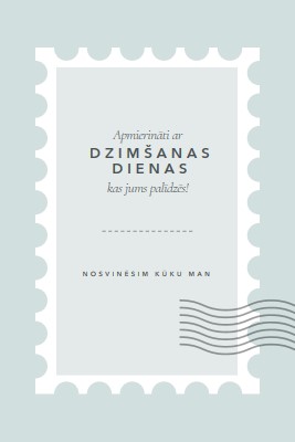 Brīnišķīga dzimšanas diena blue modern-simple