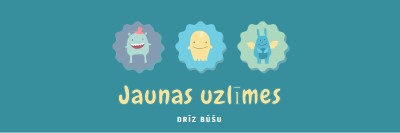 Jaunas uzlīmes būs pieejama drīzumā blue whimsical-color-block