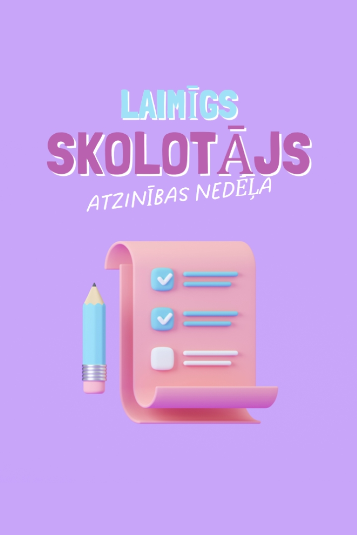 Skolotāja atzinības nedēļa purple whimsical-color-block