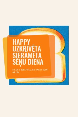 Happy Uzkrīvēta sierāmēta sēņu diena orange modern-bold