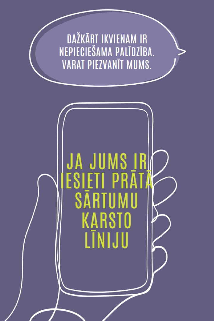 Esiet laiki purple whimsical-line