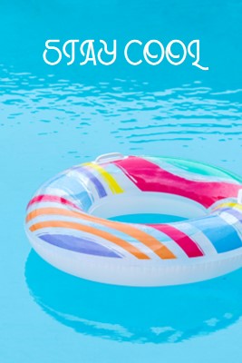 Free float blue modern-simple