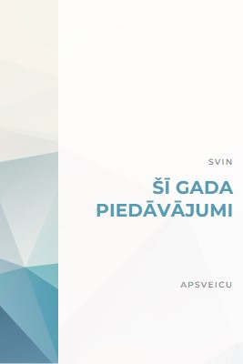 Šī gada piedāvājums white modern-geometric-&-linear