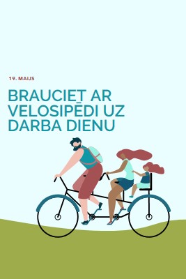 Brauciet ar darba dienu blue whimsical-color-block