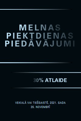 Melnās piektdienas piedāvājumi black modern-geometric-&-linear