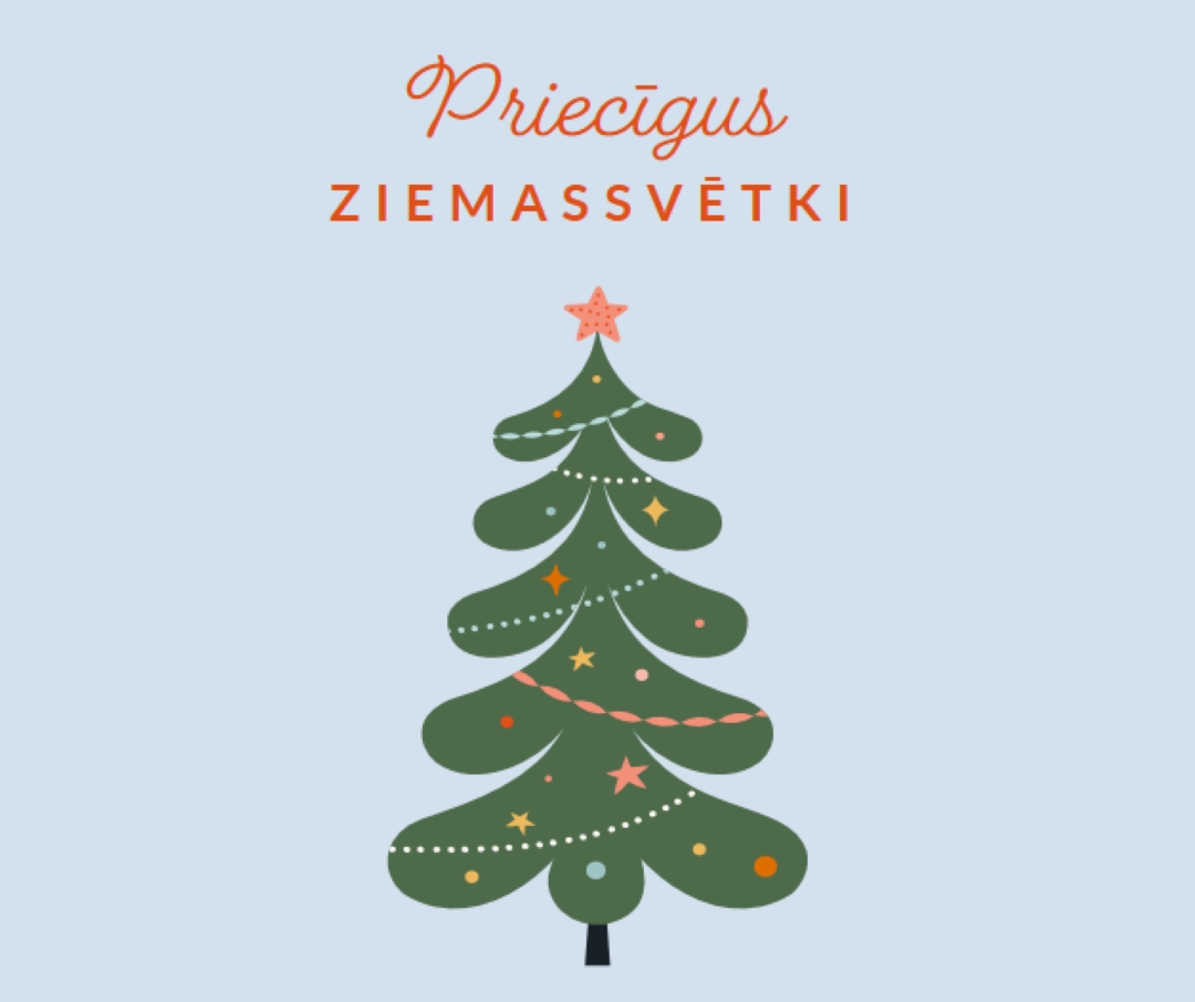 Ziemassvētku koks green whimsical-color-block