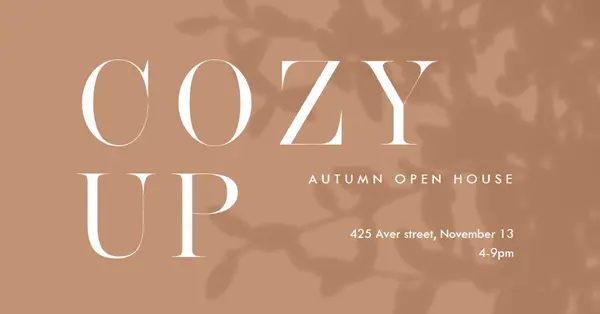 Cozy up brown modern-simple