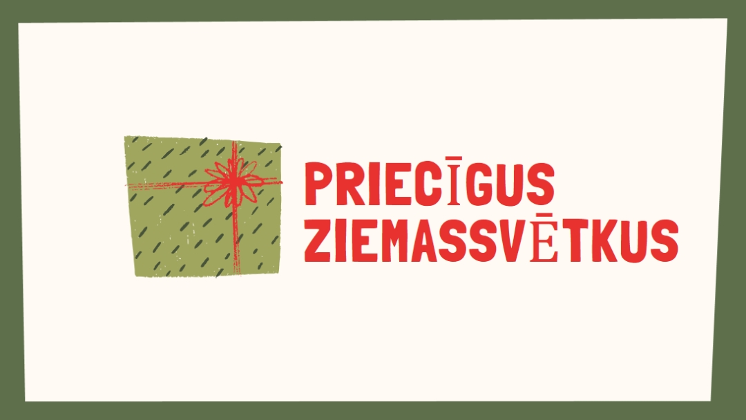 Jautra Ziemassvētku dāvana white whimsical-color-block