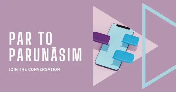 Conversation starter purple modern-geometric-&-linear