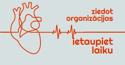 Kļuvis par organizācijas ziedotāju blue whimsical-line