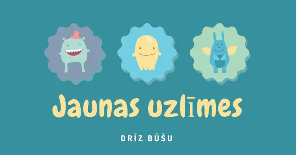 Jaunas uzlīmes būs pieejama drīzumā blue whimsical-color-block