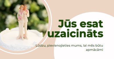 Jūs tiekat uzaicināts veikt pink modern-simple