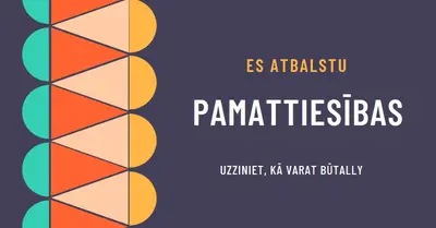 Atbalsta pamatiedzīvotājiem tiesības blue modern-color-block