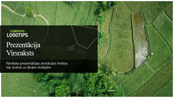 Zaļa piedāvājuma prezentācija