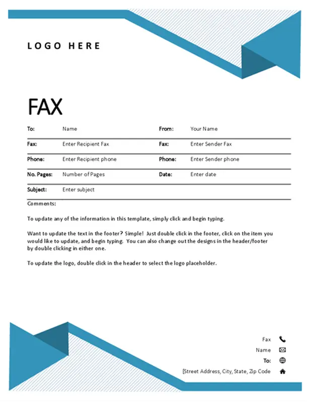 Faksa titullapa ar svītru tēmu