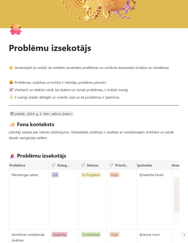 Problēmu izsekotājs