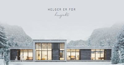 Helger er for white modern-simple