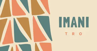 Feirer Imani orange whimsical-color-block