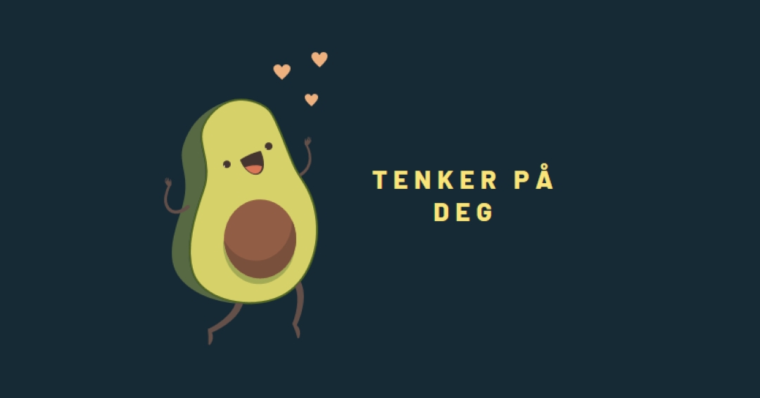 Tenker på din venn blue modern-simple