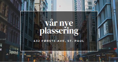 Plasseringsplassering gray modern-simple