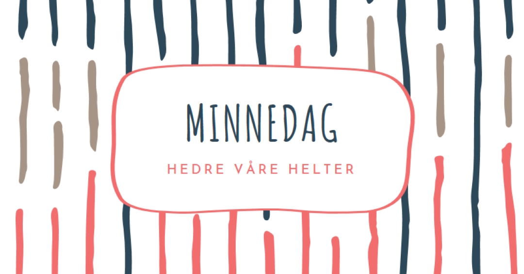 Hedre våre helter white whimsical-line