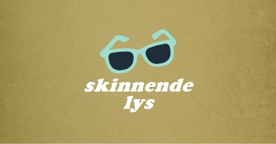 Skinnende strålende solskinn green vintage-retro