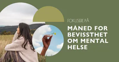 Fokus på mental helse green modern-simple