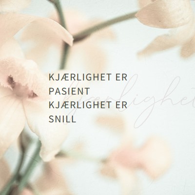 Kjærlighetsnotat white modern-simple