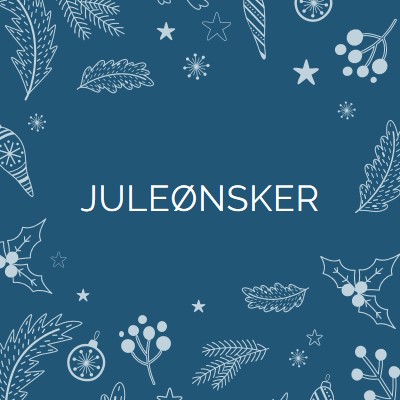 Gnisten sesongen blue whimsical-line