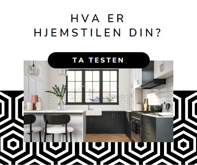 Hjem-stilen din white modern-geometric-&-linear