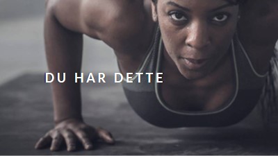 Du har dette gray modern-simple