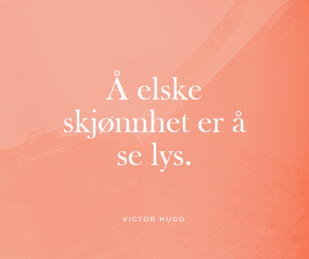 Kjærlighet, skjønnhet og lys pink modern-simple