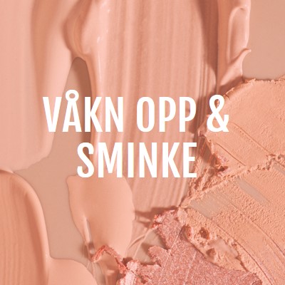 Våkn opp & sminke pink modern-simple