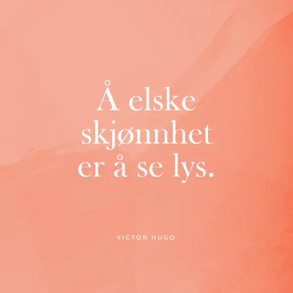 Kjærlighet, skjønnhet og lys pink modern-simple