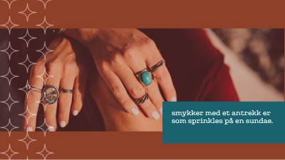 Ganske små ting brown organic-boho