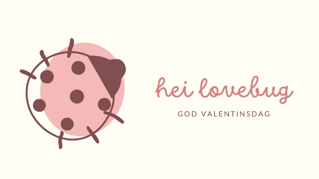 Hei lovebug white whimsical-line