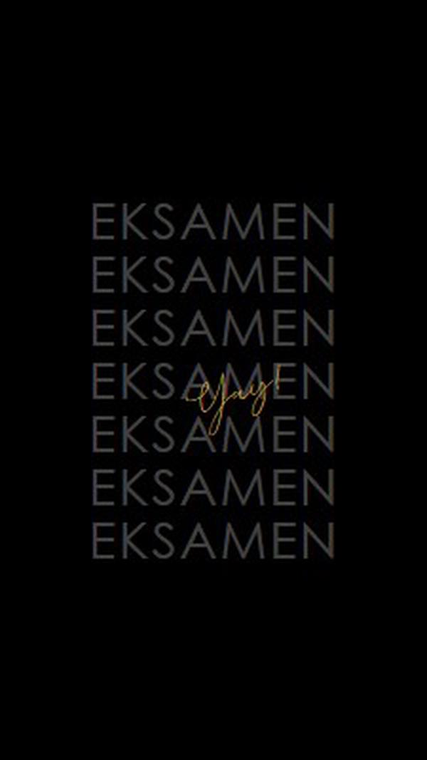 Yay til eksamen black modern-simple