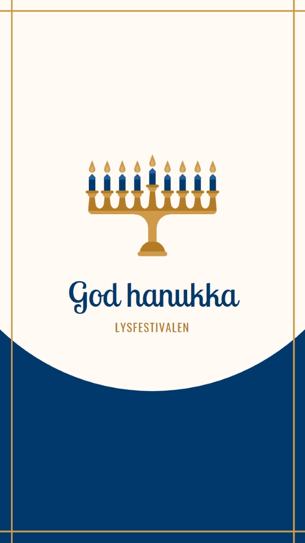 Menorah aura white modern-color-block