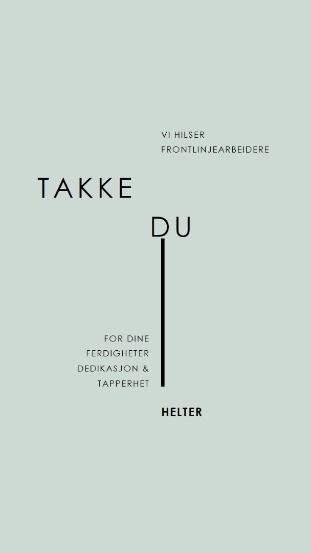 Vi hilser deg gray modern-simple