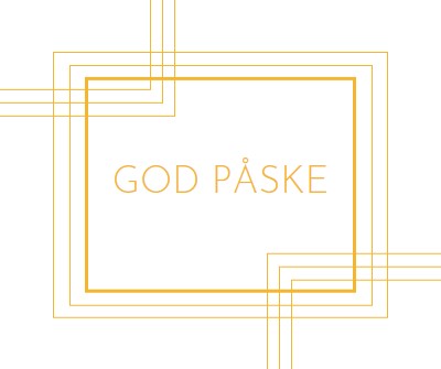 God påske white modern-geometric-&-linear