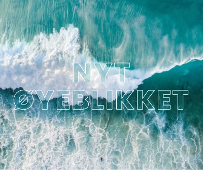 Nyt øyeblikket blue modern-simple