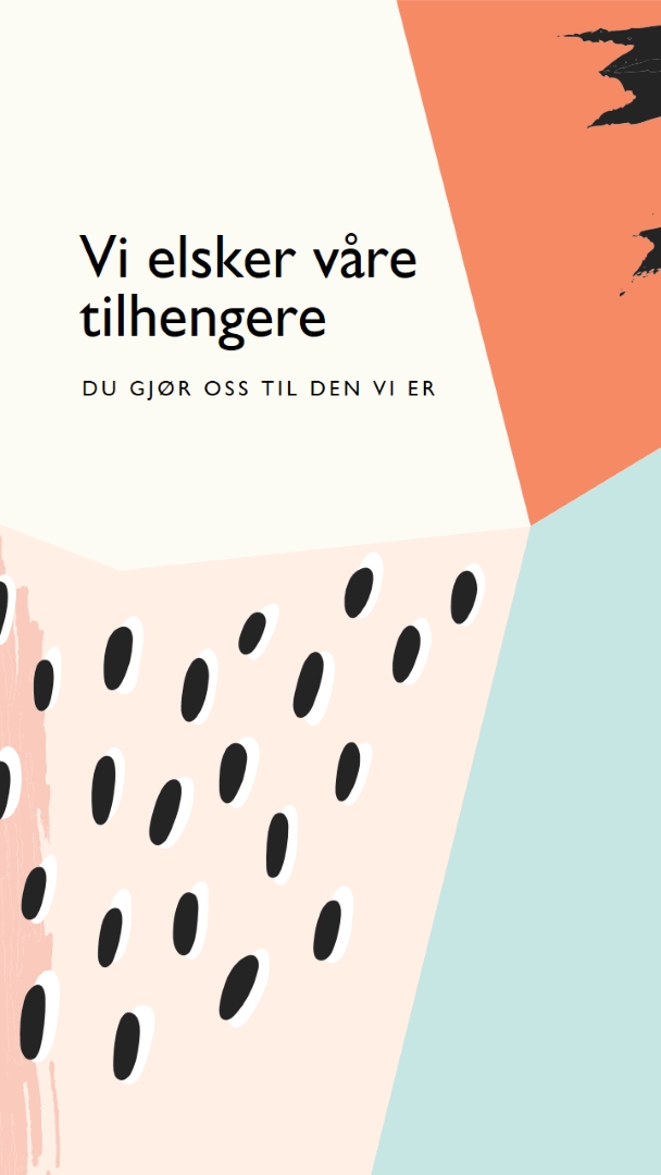 Føl kjærligheten white modern-bold